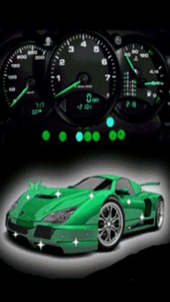 Animated sportcar спидометр анимация