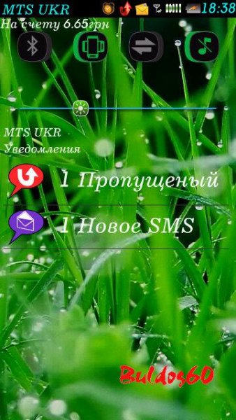 Скин BelleTopBar GreenGrass