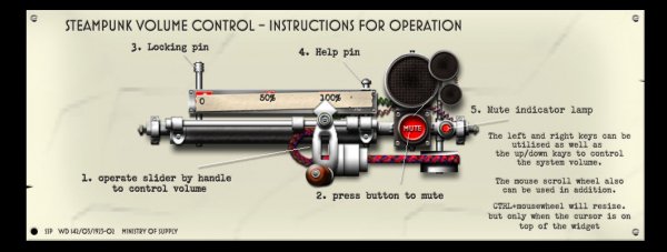 Dieselpunk Volume Version 1.0.1 for Xwidget