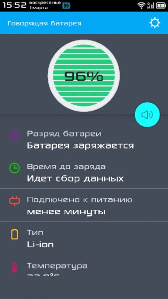Говорящая батарея