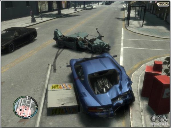 GTA4 - Реальные повреждения