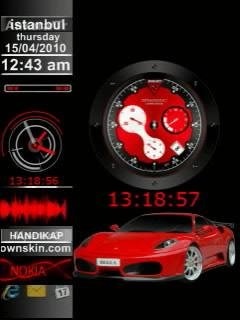 Car ferrari спидометр