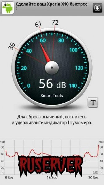 Шумомер - Sound Meter 1.5.9a
