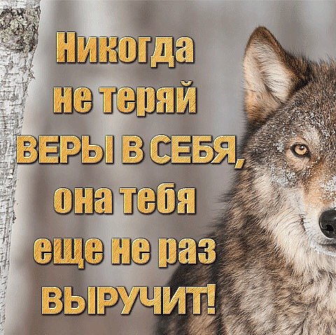 Верь в себя