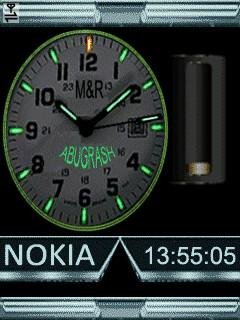 Nokia часы анимация