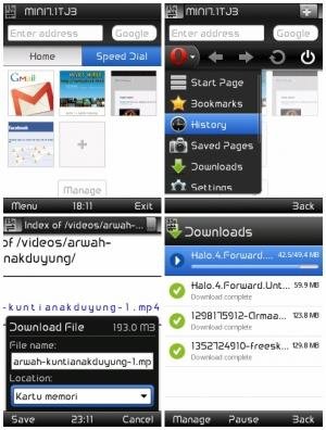 Opera Mini v7.1.3 Handler v2.0.9 MOD