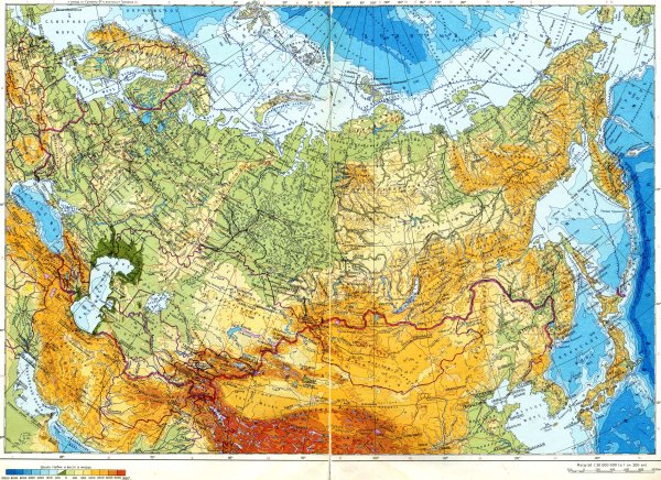 Карта СССР