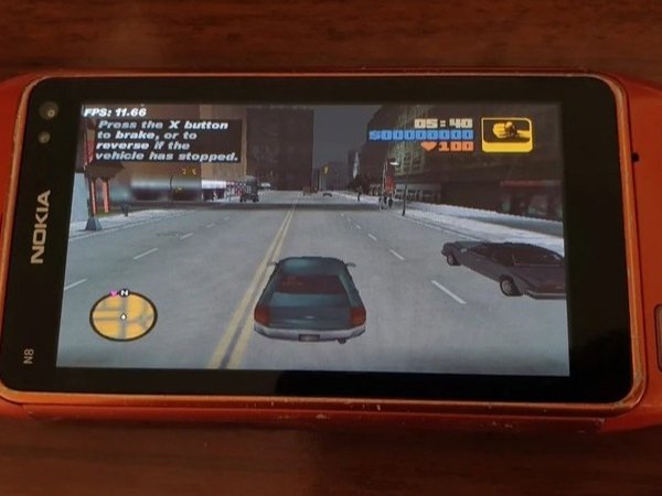 GTA III на Symbian