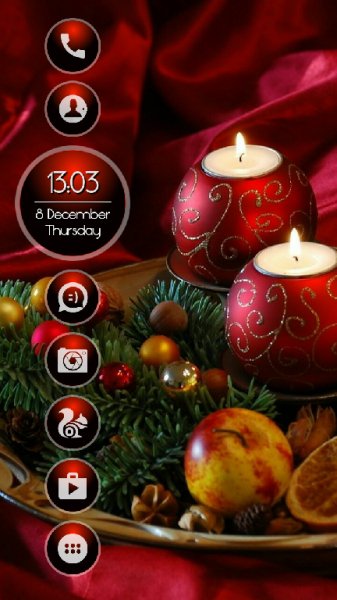 Glossy Red Icons 1.0.2