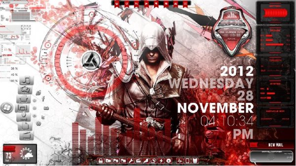 assassin s creed desktop for rainmeter b
