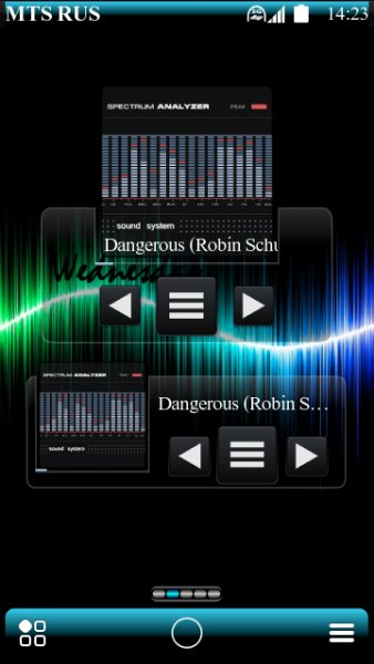 Spectrum Music Widget icons By Amonboy