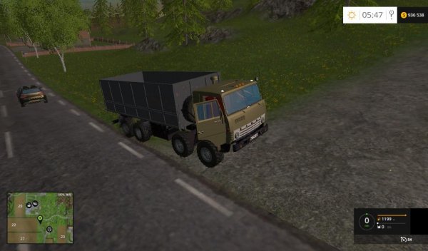 kam6350 zernovoz8x8