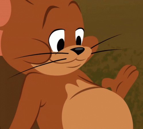 Belly Jerry Mouse GIF - Belly JerryMouse TomAndJer