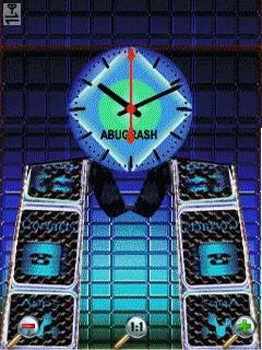 Neon nokia часы анимация