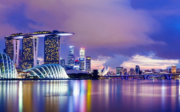 Landscape-city-cityscape-bay-night-architecture