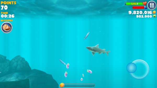 hungry shark evolution