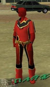 Red Power Ranger Skin For GTA VC
