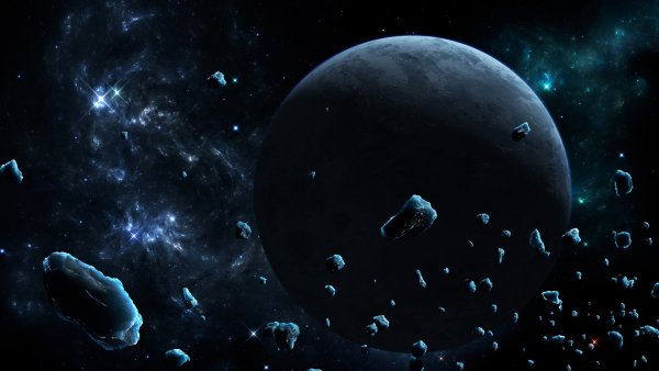art-kosmos-planeta-meteority