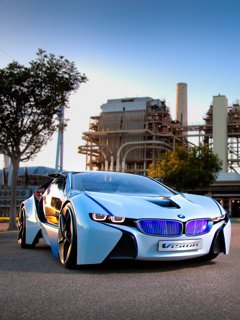 Neon bmw vision