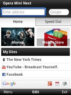 Opera Mini Next