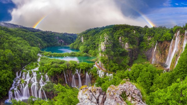 Плитвицкие водопады, Хорватия