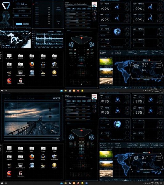 Hightech Theme(full animated)