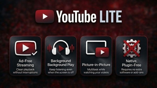 YouTube Lite 5.6.80.334