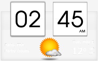 Sense Flip Clock &amp; Weather версия: 3.11.02