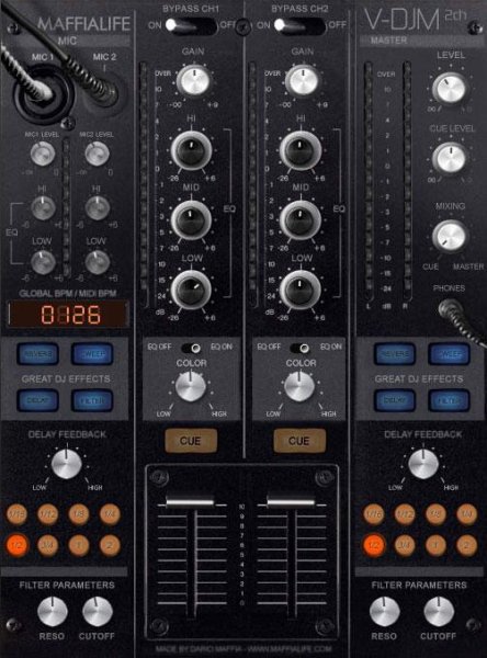 Dario Maffia V-DJM 2ch v1.00