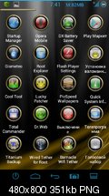 Next Launcher Theme Gold v1.1