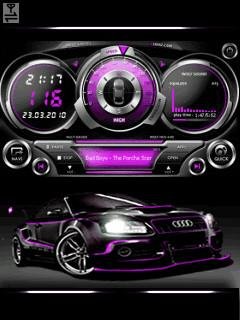 Audi player спидометр анимация