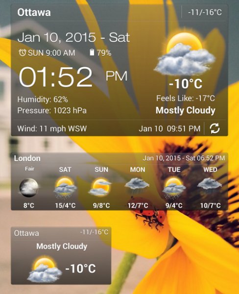 Weather Clock Widget 3.9.1.0