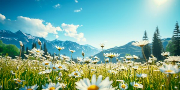 Pole-solntse-tsvety-romashki-vesna-lug-sunshine-spring-cam-3