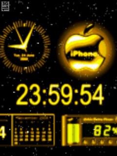 Gold iphone анимация