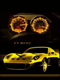 Super car спидометр