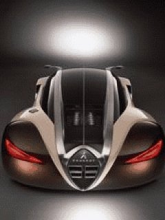 Peugeot car анимация