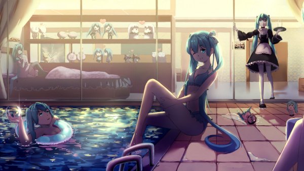kompanija vocaloid vokaloid hatsune miku hatsune