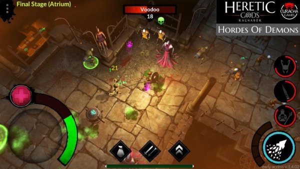 HERETIC GODS - Ragnarök v.1.08.03 MOD (старая версия)