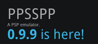 ppsspp v0.9.9