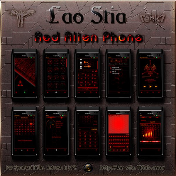 Red Alien Phone