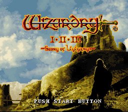 Wizardry I-II-III - Story of Llylgamyn (Japan) (NP) [T-En by