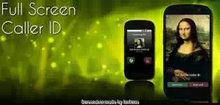 full screen caller id