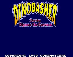 Dinobasher Starring Bignose the Caveman (Prototype)
