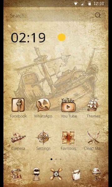 СМ лаунчер theme Age Of Wind 1.1.3