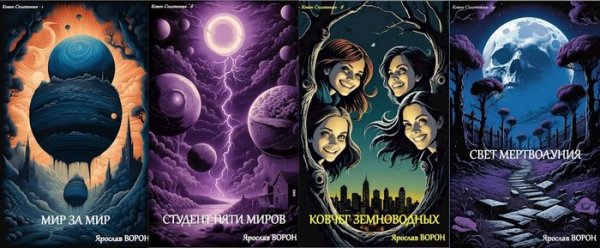 Ярослав Ворон Ковен Сплетения. Книги 1-10