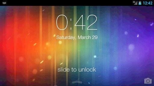 iOS 7 LockScreen