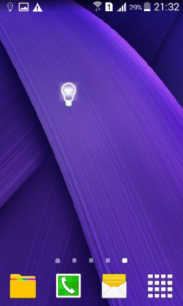 Фонарик Cute Flashlight Widget 0.6