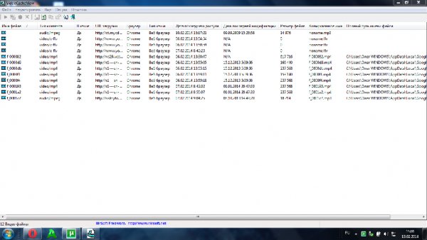 VideoCacheView 1.91 Ru