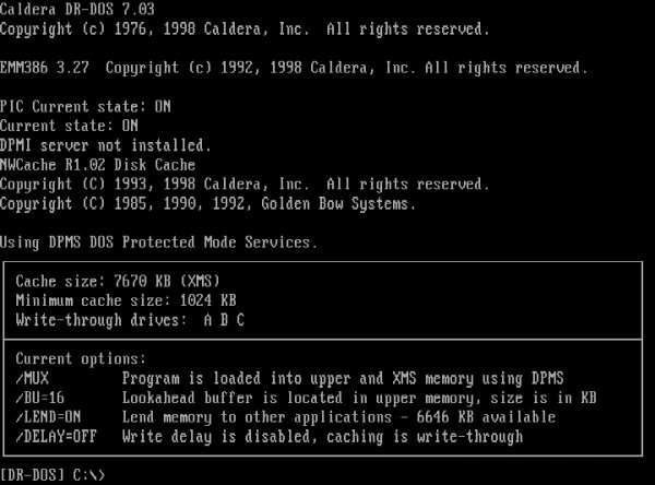 DR-DOS 7.03