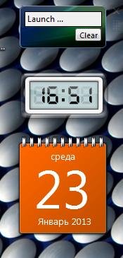 Гаджеты для Windows 7 90 штук